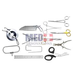 ชุดเครื่องมือผ่าตัดกระดูกและข้อขนาดกลาง MED INNOVATIONS MI-3847 สำหรับการตัดขา 19 ชิ้น ทำจากเหล็กกล้า ใช้พลังงานแบบแมนนวล ได้รับมาตรฐาน CE - Product Image 1