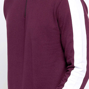 Ensemble de survêtement d'hiver pour hommes, personnalisé avec logo, haute qualité, nouveau design, en coton épais, pour le sport et l'entraînement, vente en gros - Product Image 5