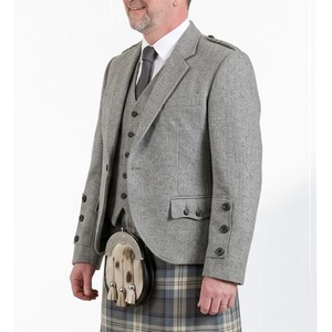 Nouvelle veste Argyle pour homme, veste de mariage écossaise Highland pour homme, veste de mariage faite à la main pour homme - Product Image 4