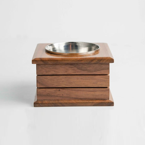 Square Shape Layered Design Wooden <b>Bakhoor</b> Burner With Metal Cup Arabic Incense Holder Luxury <b>Oud</b> Burner For Home Decoration - Product Image 2
