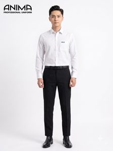 Camisa de Negocios para Hombre ANIMA HNUE, Transpirable, Sin Arrugas, Uniforme de Oficina - Product Image 1