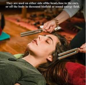 Ensemble de diapasons solfeggio, 9 diapasons solfeggio pour la guérison, le son... - Product Image 2