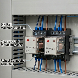 รีเลย์กำลังขนาดเล็ก MY4-GS-R ผลิตในญี่ปุ่น 100% รีเลย์แม่เหล็กไฟฟ้ากำลังสูง 24vdc พร้อมการป้องกันแบบปิดผนึกสำหรับซีรีส์ OMRON - Product Image 2