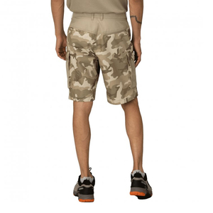100% Cotton Men's Summer Casual Elastic Waist Solid Knee Length <b>Cargo</b> Shorts-High Quality Eco-Friendly & Breathable - Product Image 2