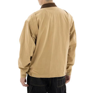 Nesta Sports 2024 Vintage Acid Wash Cargo <b>Jacket</b> for Men High Weight Streetwear <b>Zip</b> <b>Up</b> <b>Jacket</b> - Product Image 3