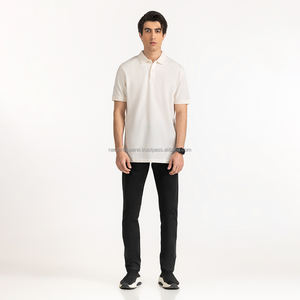 Nardon Apparel, informal para hombre, para Polos, camisas de golf de punto de manga corta con cuello a rayas, rendimiento que absorbe la humedad - Product Image 4