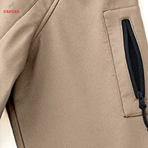 Veste d'hiver softshell fabriquée au Pakistan, dernier design, manches longues, logo sur le devant, écologique, coupe-vent, haute qualité - Product Image 5