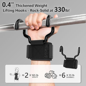 Muñequeras Unisex con Correas para Levantamiento de Pesas - Soporte Estable para Dominadas, Barra Horizontal, Entrenamiento y Fitness - Product Image 5