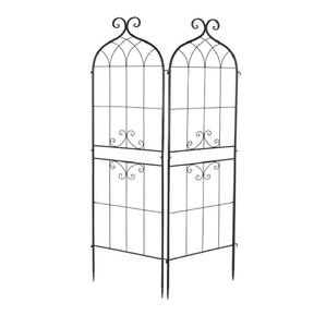 Treillis de jardin en vente, finition thermolaquée, structure extérieure durable, support pour plantes, taille et forme personnalisées - Product Image 1