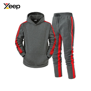 ชุดวอร์ม XEEP รุ่น XC-MT-13 แบบเรียบง่าย สวมใส่สบายในฤดูหนาว มีฮู้ด ระบายอากาศได้ดี น้ำหนักเบา สำหรับผู้ชาย ผลิตจากโพลีเอสเตอร์/คอตตอน สินค้ามาใหม่ - Product Image 1