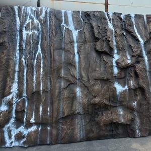 Custom Large-Scale High-Detail <strong>Simulated</strong> Rock Wall Cladding Waterfall FRP/GRP Scenery Kitchen Dining Vanity Top Bedroom Top - Product Image 6