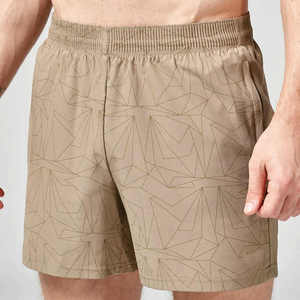 Shorts de sport pour hommes 2 en 1, 100% coton, séchage rapide, compression, course en plein air, style streetwear, taille élastique, imperméable - Product Image 2