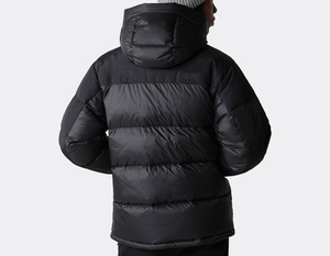 Men's Hooded Color Blocking Down Puffer Jacket Windproof <b>Winter</b> Casual Zipper Closure Regular Fit <b>Thick</b> Insulated <b>Coat</b> - Product Image 4