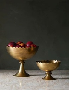Bol de service en laiton de luxe avec finition décorative, idéal pour les festivals, les mariages et les dîners élégants - Product Image 2