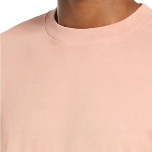 High Quality Men's <b>T</b>-<b>Shirts</b> Summer Breathable Quick Dry Canvas Fabric Custom Printed Trendy Style Solid Color Regular Fit Tee - Product Image 4