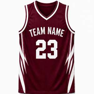 Maillot de sport pour homme de haute qualité, grande taille, 100 % polyester, imprimé, pour entraînement d'équipe, confortable et élégant. - Product Image 2