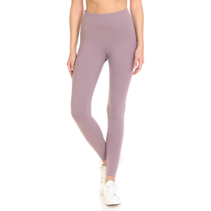 Leggings pour femmes Urban Flow, tissu élastique doux au toucher, respirant, tricoté, taille haute, confortable, forme flexible, mouvements quotidiens, durable, ODM - Product Image 4