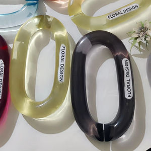 Cadena de Resina de Color Hermoso, Cadena Decorativa Multiusos de Lujo Personalizada, Cadenas de Resina Acrílica para Decoración de Paredes - Product Image 2