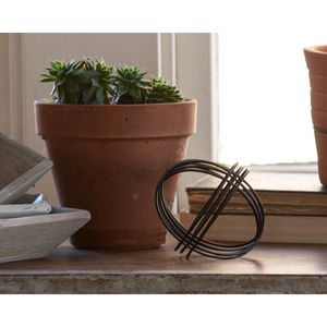 Escultura de Bola de Alambre de Hierro Hecha a Mano, Decorativa, de Alta Calidad, para Decoración del Hogar, Sala de Estar, Oficina, Mesa - Product Image 4