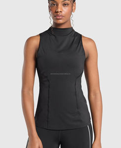 Nuevas camisetas sin mangas para mujer para entrenamiento Dry Fit Gym y Yoga Tanks Tops transpirable Spandex tela compresión Top High Street Style - Product Image 1