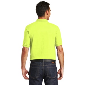 POLO PIQUE EN COTON LOURD AVEC POCHE Polo Gris-Poche mouchetée À 9XL Polo de qualité avec une poche - Product Image 6
