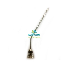 Cánula de Succión VERHOEVEN con Cono Luer de Acero Inoxidable - Product Image 1