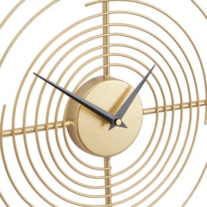 <b>Vintage</b> Metal <b>Wall</b> <b>Clock</b> Rustic Iron Hanging Quartz <b>Clock</b> for Living Room Decoration At Best Price - Product Image 5