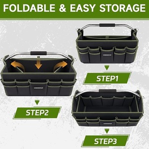Insulated Lunch Bag Rolltop Lunch Box Tote <b>Lunchbox</b> Bag for Women, Men, Adults and Kids - Product Image 4