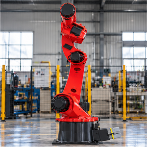 Robot de soudage industriel rouge à 6 axes, nouvelle tête de soudage en acier inoxydable, AC 380V, pour la fabrication de soudures artistiques - Product Image 3