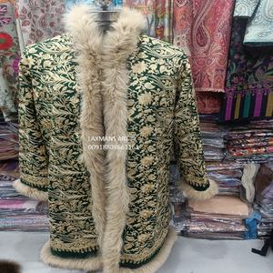 Vestes à capuche en laine avec broderie vestes d'hiver vestes pour hommes vente en gros de vestes en laine d'hiver vestes unisexes vestes en laine - Product Image 4