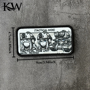 Custom Wee Woo Firefighter Truck Tactical Patch Funny <b>Hook</b>&Loop Patches Morale Badge Backpack Stickers 2026 - Product Image 4