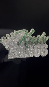 Colgante de Corona Personalizado, Plata 925, Moissanita, Estilo Hip Hop, Unisex, para Regalo - Product Image 4