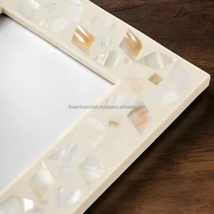 Cadre photo classique en incrustation de nacre pour style intérieur intemporel décor à la maison et décor de table meilleur vente en gros - Product Image 4