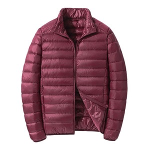 Hot Selling Waterproof Warm Zipper Up Black Puffer Jacket for Men Winter <b>Bubble</b> Padded Coat <b>Top</b> Mens Jackets - Product Image 2