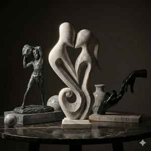 Sculpture religieuse artisanale en pierre de granit très demandée pour les lieux de culte et les centres spirituels, disponible au meilleur prix - Product Image 1