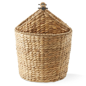 Toilet <b>Paper</b> Magazine Storage Basket With Roll Holder Handmade Storage Basket Wholesale Eco-friendly - Product Image 3
