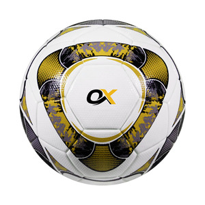 Oxva Industries Training Quality Soccer <b>Ball</b> Size 5 PU Leather Machine Stitched Durable Construction Official <b>Weight</b> - Product Image 3