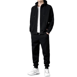 Prix de gros – Survêtement homme personnalisé de haute qualité, coupe décontractée, design uni, multicolore, léger, 100 % coton - Product Image 3