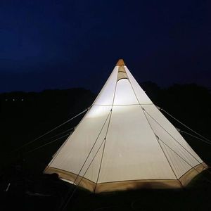 Tente de glamping 4 saisons 9,85 pieds Bell Camo pour camping familial, randonnée, poteaux en aluminium, capacité 2 personnes - Product Image 3