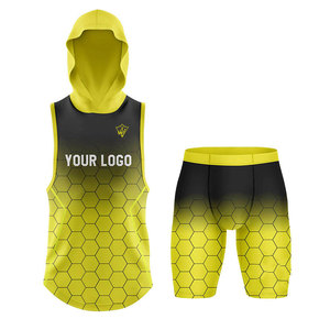 Uniforme 7v7 haute performance avec tissu doux et confortable, coutures durables, adapté aux équipes professionnelles - Product Image 1