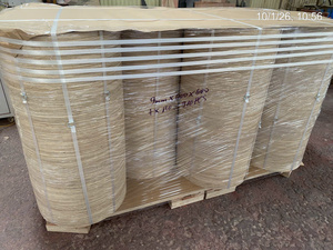 ม้วนสายเคเบิลไม้ยูคาลิปตัสหนัก ขนาด 12x400x400 มม. เคลือบเมลามีน WBP 15% สำหรับใส่สายไฟ - Product Image 3