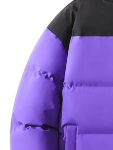 Best Selling Custom Waterproof Leather Winter Puffer <b>Jacket</b> for <b>Men</b> New Arrival Fur Decoration Plus Size-OEM Service Available - Product Image 2