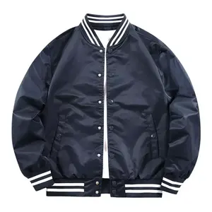 Veste coupe-vent en nylon personnalisée avec poche, séchage rapide, col montant, manteau d'extérieur avec fermeture éclair imperméable, vestes de sport - Product Image 5