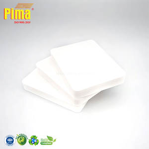 Hoja de tablero de espuma de PVC WPC de la marca Pima 30mm de espesor 0,6g cm3 Panel blanco resistente al fuego para revestimiento al aire libre - Product Image 3