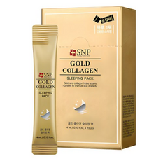 Confezione Sconto 7 Pezzi di Crema Viso Idratante SNP Gold Collagen 80ml in Stick per Trattamento Notturno - Product Image 1