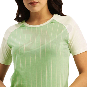 T-shirt en coton uni pour femme, coupe classique, tissu respirant et doux, décontracté, pour l'été, usage quotidien, basique, confort minimal, mode - Product Image 4