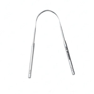Nettoyeur de langue en métal, gratte-langue en acier inoxydable, équipements dentaires, instruments dentaires, instruments chirurgicaux dentaires - Product Image 1