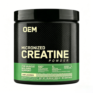 Wholesale OEM Pure Pre-Workout <b>Creatine</b> Monohydrate Powder Unflavored 300g Non-gmo Vegan - Product Image 1