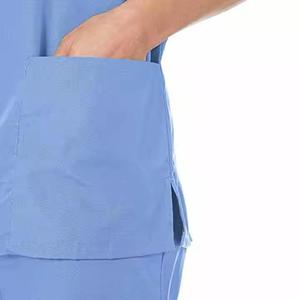 Hot Sale Anti Wrinkle Washable Soft Fabric Nurse <b>Scrubs</b> Hospital Uniform Medical <b>Scrubs</b> Women Jogger <b>Scrubs</b> <b>Sets</b> - Product Image 4
