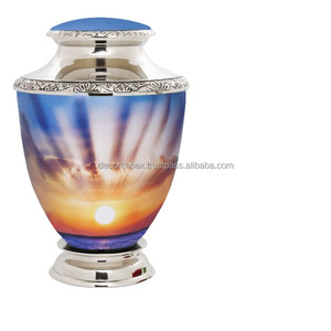 Urne funéraire de style classique pour cendres pour souvenirs Urne commémorative au design poli au prix de gros - Product Image 5